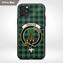 Swinton Clan Badge Tartan Phone Case - Tartan Scottish Crest Phone Case Scottish Plaid Tartan Plaid - ScotsTee - scotstee.com