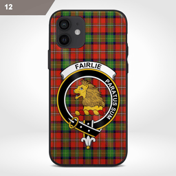 Fairlie Clan Badge Tartan Phone Case - Tartan Scottish Crest Phone Case Scottish Plaid Tartan Plaid - ScotsTee - scotstee.com