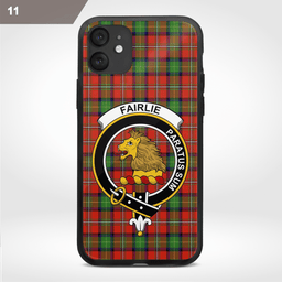 Fairlie Clan Badge Tartan Phone Case - Tartan Scottish Crest Phone Case Scottish Plaid Tartan Plaid - ScotsTee - scotstee.com