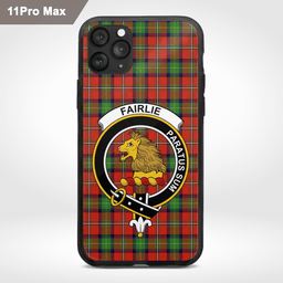 Fairlie Clan Badge Tartan Phone Case - Tartan Scottish Crest Phone Case Scottish Plaid Tartan Plaid - ScotsTee - scotstee.com