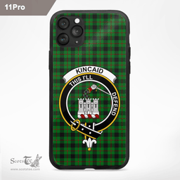 Kincaid Clan Badge Tartan Phone Case - Tartan Scottish Crest Phone Case Scottish Plaid Tartan Plaid - ScotsTee - scotstee.com