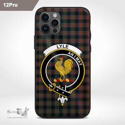 Lyle Clan Badge Tartan Phone Case - Tartan Scottish Crest Phone Case Scottish Plaid Tartan Plaid - ScotsTee - scotstee.com