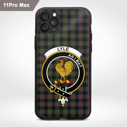 Lyle Clan Badge Tartan Phone Case - Tartan Scottish Crest Phone Case Scottish Plaid Tartan Plaid - ScotsTee - scotstee.com