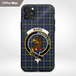 Baird Clan Badge Tartan Phone Case - Tartan Scottish Crest Phone Case Scottish Plaid Tartan Plaid - ScotsTee - scotstee.com