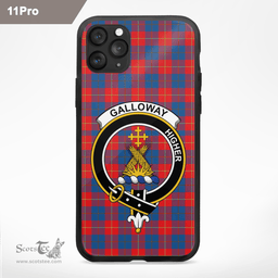 Galloway Clan Badge Tartan Phone Case - Tartan Scottish Crest Phone Case Scottish Plaid Tartan Plaid - ScotsTee - scotstee.com