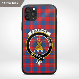 Galloway Clan Badge Tartan Phone Case - Tartan Scottish Crest Phone Case Scottish Plaid Tartan Plaid - ScotsTee - scotstee.com