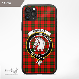 Dunbar Clan Badge Tartan Phone Case - Tartan Scottish Crest Phone Case Scottish Plaid Tartan Plaid - ScotsTee - scotstee.com