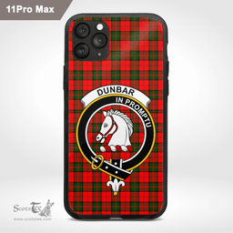 Dunbar Clan Badge Tartan Phone Case - Tartan Scottish Crest Phone Case Scottish Plaid Tartan Plaid - ScotsTee - scotstee.com