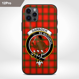 Darroch Of Gourock Clan Badge Tartan Phone Case - Tartan Scottish Crest Phone Case Scottish Plaid Tartan Plaid - ScotsTee - scotstee.com