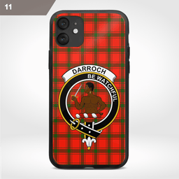 Darroch Of Gourock Clan Badge Tartan Phone Case - Tartan Scottish Crest Phone Case Scottish Plaid Tartan Plaid - ScotsTee - scotstee.com