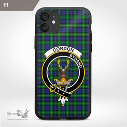 Gordon Clan Badge Tartan Phone Case - Tartan Scottish Crest Phone Case Scottish Plaid Tartan Plaid - ScotsTee - scotstee.com