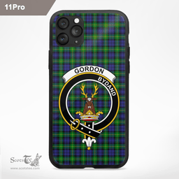 Gordon Clan Badge Tartan Phone Case - Tartan Scottish Crest Phone Case Scottish Plaid Tartan Plaid - ScotsTee - scotstee.com