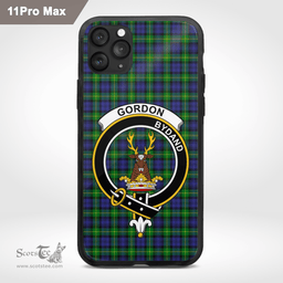 Gordon Clan Badge Tartan Phone Case - Tartan Scottish Crest Phone Case Scottish Plaid Tartan Plaid - ScotsTee - scotstee.com
