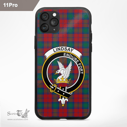 Lindsay Clan Badge Tartan Phone Case - Tartan Scottish Crest Phone Case Scottish Plaid Tartan Plaid - ScotsTee - scotstee.com
