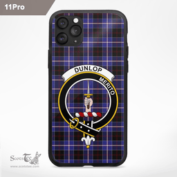 Dunlop Clan Badge Tartan Phone Case - Tartan Scottish Crest Phone Case Scottish Plaid Tartan Plaid - ScotsTee - scotstee.com