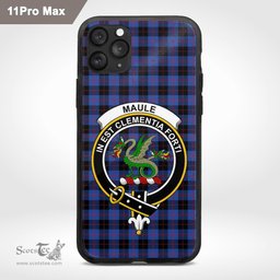 Maule Clan Badge Tartan Phone Case - Tartan Scottish Crest Phone Case Scottish Plaid Tartan Plaid - ScotsTee - scotstee.com