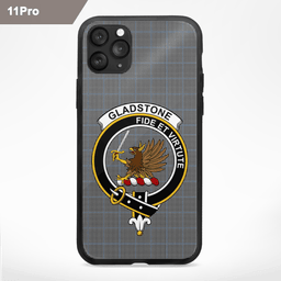 Gladstone Clan Badge Tartan Phone Case - Tartan Scottish Crest Phone Case Scottish Plaid Tartan Plaid - ScotsTee - scotstee.com