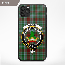 Gayre Clan Badge Tartan Phone Case - Tartan Scottish Crest Phone Case Scottish Plaid Tartan Plaid - ScotsTee - scotstee.com