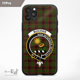 Buchan Clan Badge Tartan Phone Case - Tartan Scottish Crest Phone Case Scottish Plaid Tartan Plaid - ScotsTee - scotstee.com