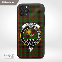 Buchan Clan Badge Tartan Phone Case - Tartan Scottish Crest Phone Case Scottish Plaid Tartan Plaid - ScotsTee - scotstee.com