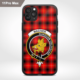 Maciver Clan Badge Tartan Phone Case - Tartan Scottish Crest Phone Case Scottish Plaid Tartan Plaid - ScotsTee - scotstee.com