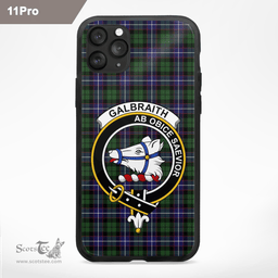 Galbraith Clan Badge Tartan Phone Case - Tartan Scottish Crest Phone Case Scottish Plaid Tartan Plaid - ScotsTee - scotstee.com