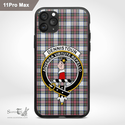 Dennistoun Clan Badge Tartan Phone Case - Tartan Scottish Crest Phone Case Scottish Plaid Tartan Plaid - ScotsTee - scotstee.com