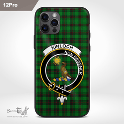 Kinloch Clan Badge Tartan Phone Case - Tartan Scottish Crest Phone Case Scottish Plaid Tartan Plaid - ScotsTee - scotstee.com