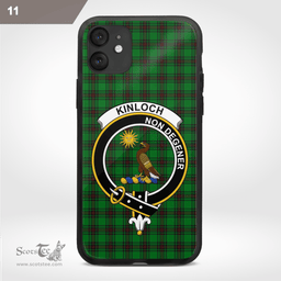 Kinloch Clan Badge Tartan Phone Case - Tartan Scottish Crest Phone Case Scottish Plaid Tartan Plaid - ScotsTee - scotstee.com