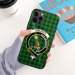 Kinloch Clan Badge Tartan Phone Case - Tartan Scottish Crest Phone Case Scottish Plaid Tartan Plaid - ScotsTee - scotstee.com