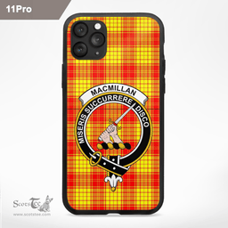 Macmillan Clan Badge Tartan Phone Case - Tartan Scottish Crest Phone Case Scottish Plaid Tartan Plaid - ScotsTee - scotstee.com