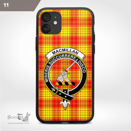 Macmillan Clan Badge Tartan Phone Case - Tartan Scottish Crest Phone Case Scottish Plaid Tartan Plaid - ScotsTee - scotstee.com