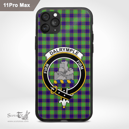 Dalrymple Clan Badge Tartan Phone Case - Tartan Scottish Crest Phone Case Scottish Plaid Tartan Plaid - ScotsTee - scotstee.com