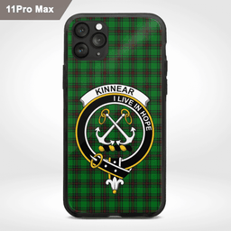Kinnear Clan Badge Tartan Phone Case - Tartan Scottish Crest Phone Case Scottish Plaid Tartan Plaid - ScotsTee - scotstee.com