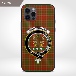 Gartshore Clan Badge Tartan Phone Case - Tartan Scottish Crest Phone Case Scottish Plaid Tartan Plaid - ScotsTee - scotstee.com