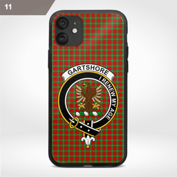 Gartshore Clan Badge Tartan Phone Case - Tartan Scottish Crest Phone Case Scottish Plaid Tartan Plaid - ScotsTee - scotstee.com