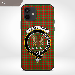 Gartshore Clan Badge Tartan Phone Case - Tartan Scottish Crest Phone Case Scottish Plaid Tartan Plaid - ScotsTee - scotstee.com