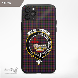 Macdonald Donald Clan Badge Tartan Phone Case - Tartan Scottish Crest Phone Case Scottish Plaid Tartan Plaid - ScotsTee - scotstee.com