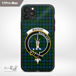 Mackay Clan Badge Tartan Phone Case - Tartan Scottish Crest Phone Case Scottish Plaid Tartan Plaid - ScotsTee - scotstee.com