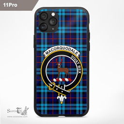 Maccorquodale Clan Badge Tartan Phone Case - Tartan Scottish Crest Phone Case Scottish Plaid Tartan Plaid - ScotsTee - scotstee.com
