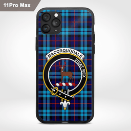 Maccorquodale Clan Badge Tartan Phone Case - Tartan Scottish Crest Phone Case Scottish Plaid Tartan Plaid - ScotsTee - scotstee.com