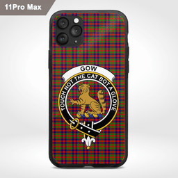 Gow Clan Badge Tartan Phone Case - Tartan Scottish Crest Phone Case Scottish Plaid Tartan Plaid - ScotsTee - scotstee.com