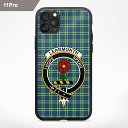 Learmonth Clan Badge Tartan Phone Case - Tartan Scottish Crest Phone Case Scottish Plaid Tartan Plaid - ScotsTee - scotstee.com