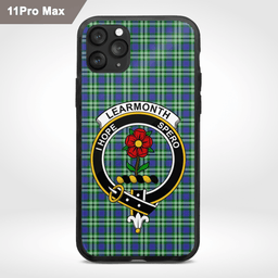 Learmonth Clan Badge Tartan Phone Case - Tartan Scottish Crest Phone Case Scottish Plaid Tartan Plaid - ScotsTee - scotstee.com