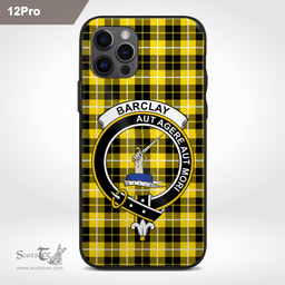 Barclay Clan Badge Tartan Phone Case - Tartan Scottish Crest Phone Case Scottish Plaid Tartan Plaid - ScotsTee - scotstee.com