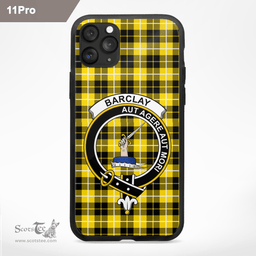 Barclay Clan Badge Tartan Phone Case - Tartan Scottish Crest Phone Case Scottish Plaid Tartan Plaid - ScotsTee - scotstee.com