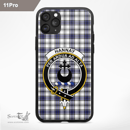 Hannay Clan Badge Tartan Phone Case - Tartan Scottish Crest Phone Case Scottish Plaid Tartan Plaid - ScotsTee - scotstee.com