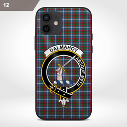 Dalmahoy Clan Badge Tartan Phone Case - Tartan Scottish Crest Phone Case Scottish Plaid Tartan Plaid - ScotsTee - scotstee.com