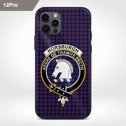 Horsburgh Clan Badge Tartan Phone Case - Tartan Scottish Crest Phone Case Scottish Plaid Tartan Plaid - ScotsTee - scotstee.com