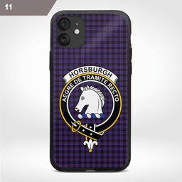 Horsburgh Clan Badge Tartan Phone Case - Tartan Scottish Crest Phone Case Scottish Plaid Tartan Plaid - ScotsTee - scotstee.com